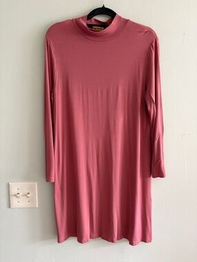 Modesty rose long sleeve swing dress 44